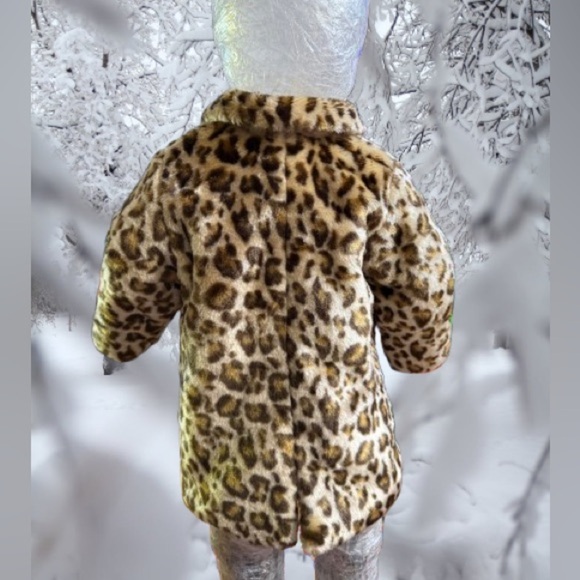 Vintage Baby Ur It, faux leopard coat; sz 12 mos - Picture 4 of 4